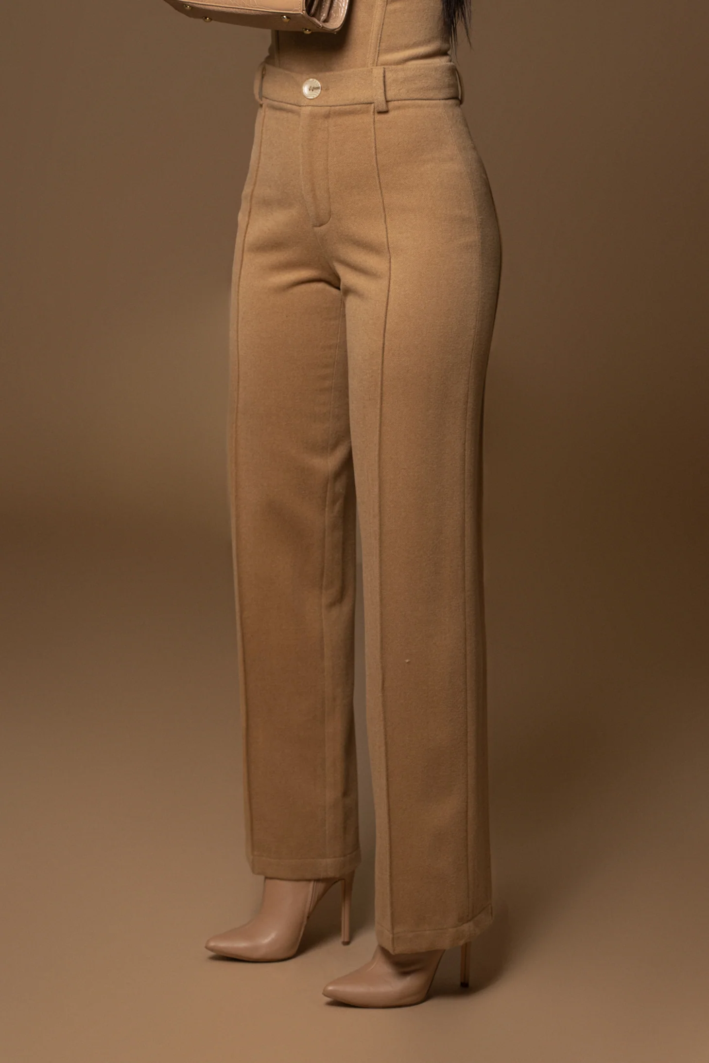 Beige STAY SHARP TROUSER