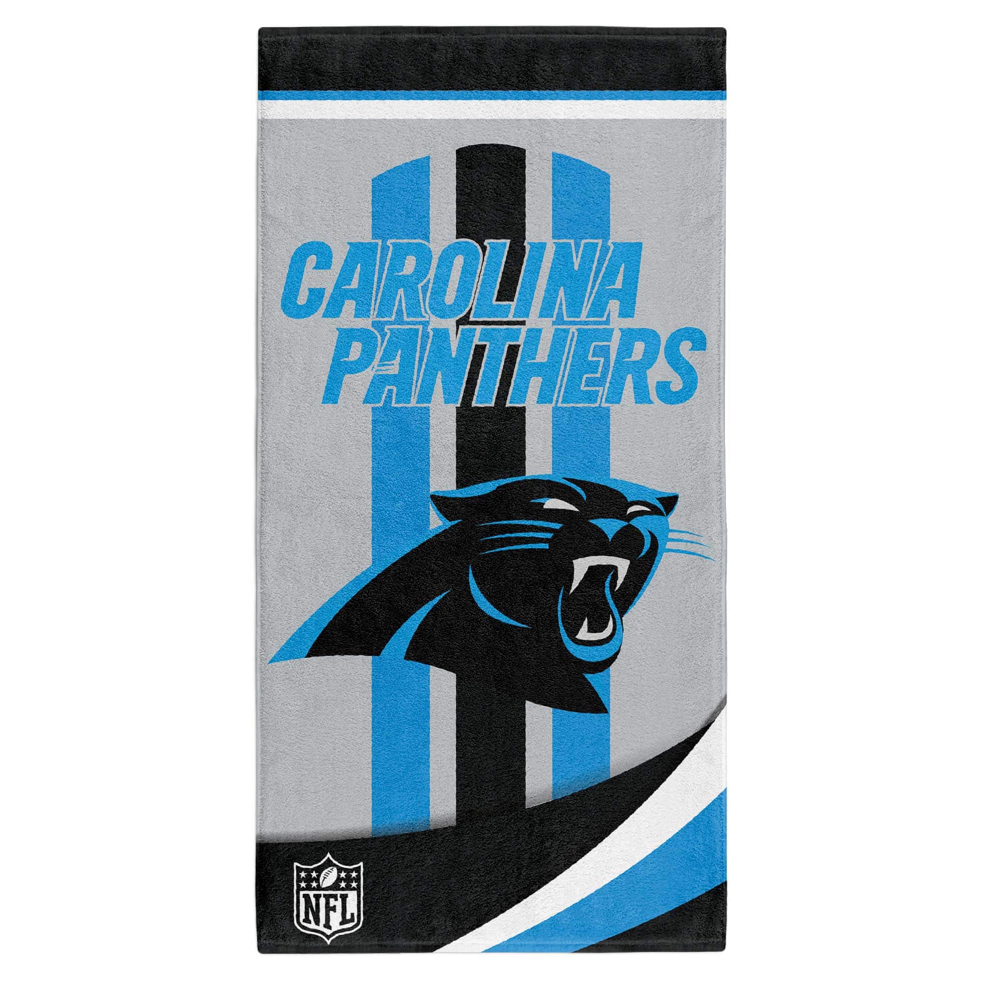 Carolina Panthers Extreme NFL Beach Towel