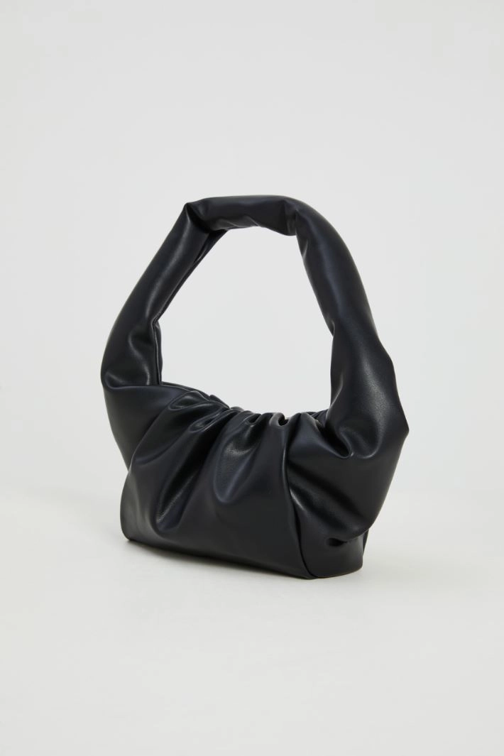 Padded shoulder bag - BLACK