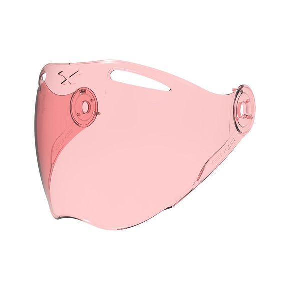 Nexx LONG VISORS helmet screen - CLEAR PINK - PinkRef: NE0234 / 04VISSX0002