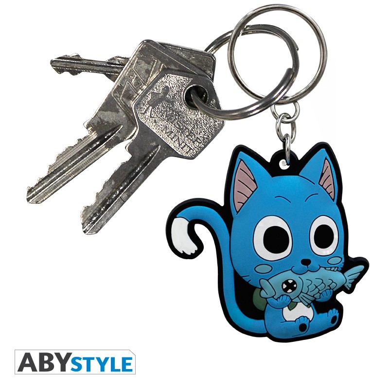 FAIRY TAIL Keychain PVC Happy