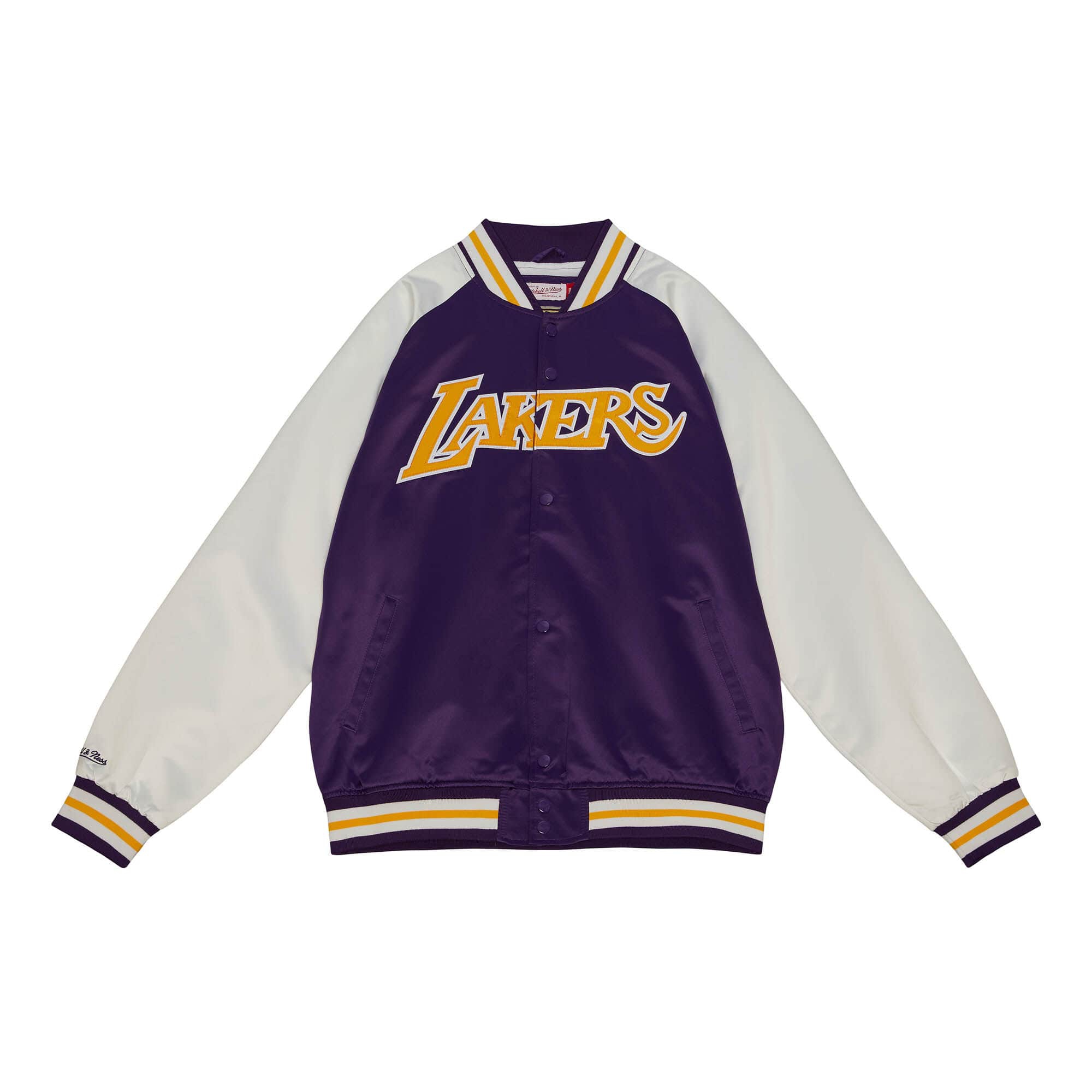 Los Angeles Lakers Primetime Mitchell & Ness Lightweight Satin NBA Jacket