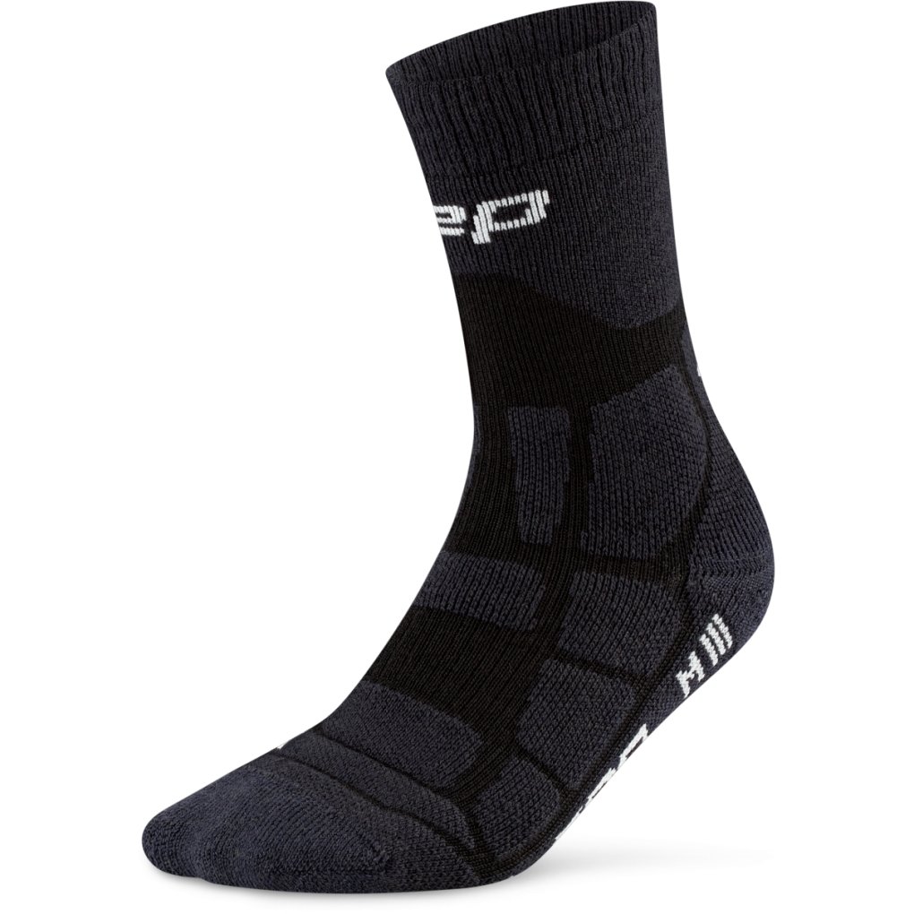 CEP Hiking Max Cushion Mid Cut Compression Socks Men - black