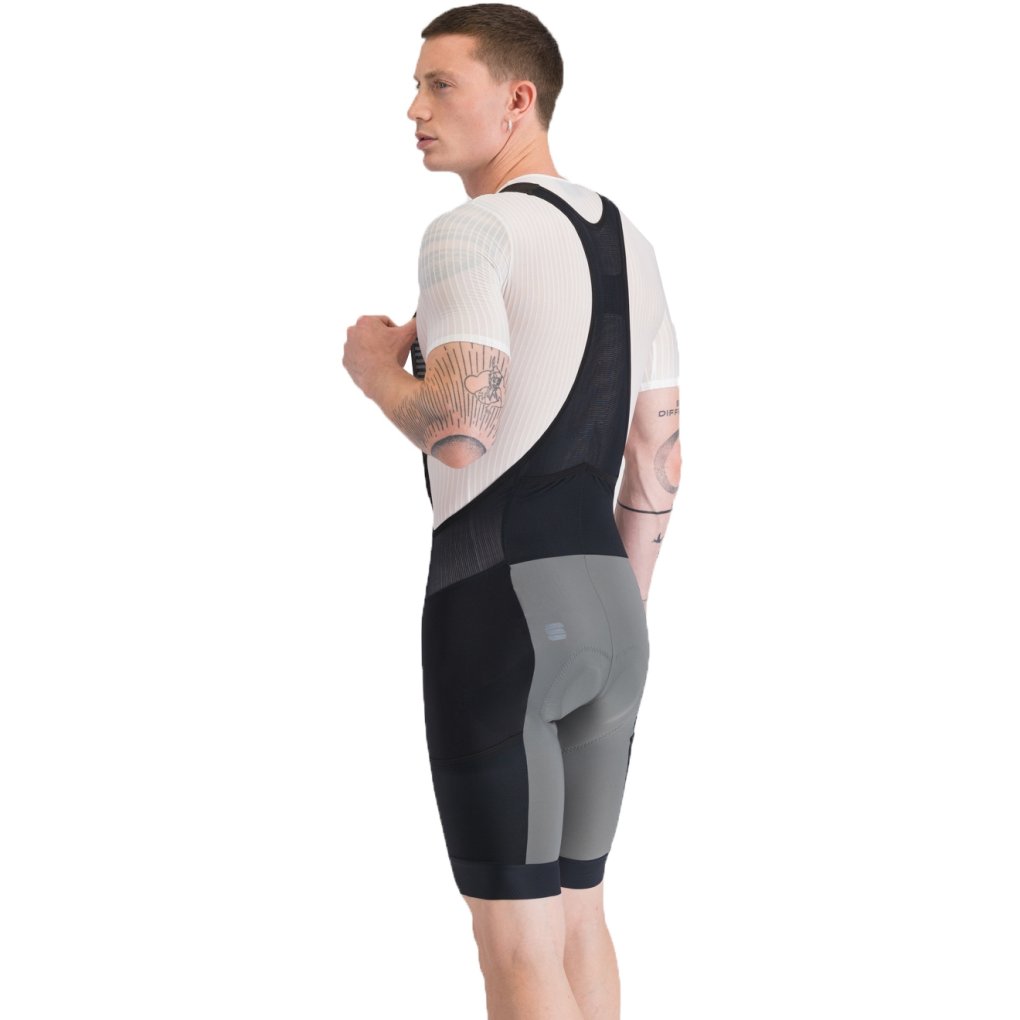 Sportful Supergiara 2 Bibshorts Men - 125 Gun Metal / Black