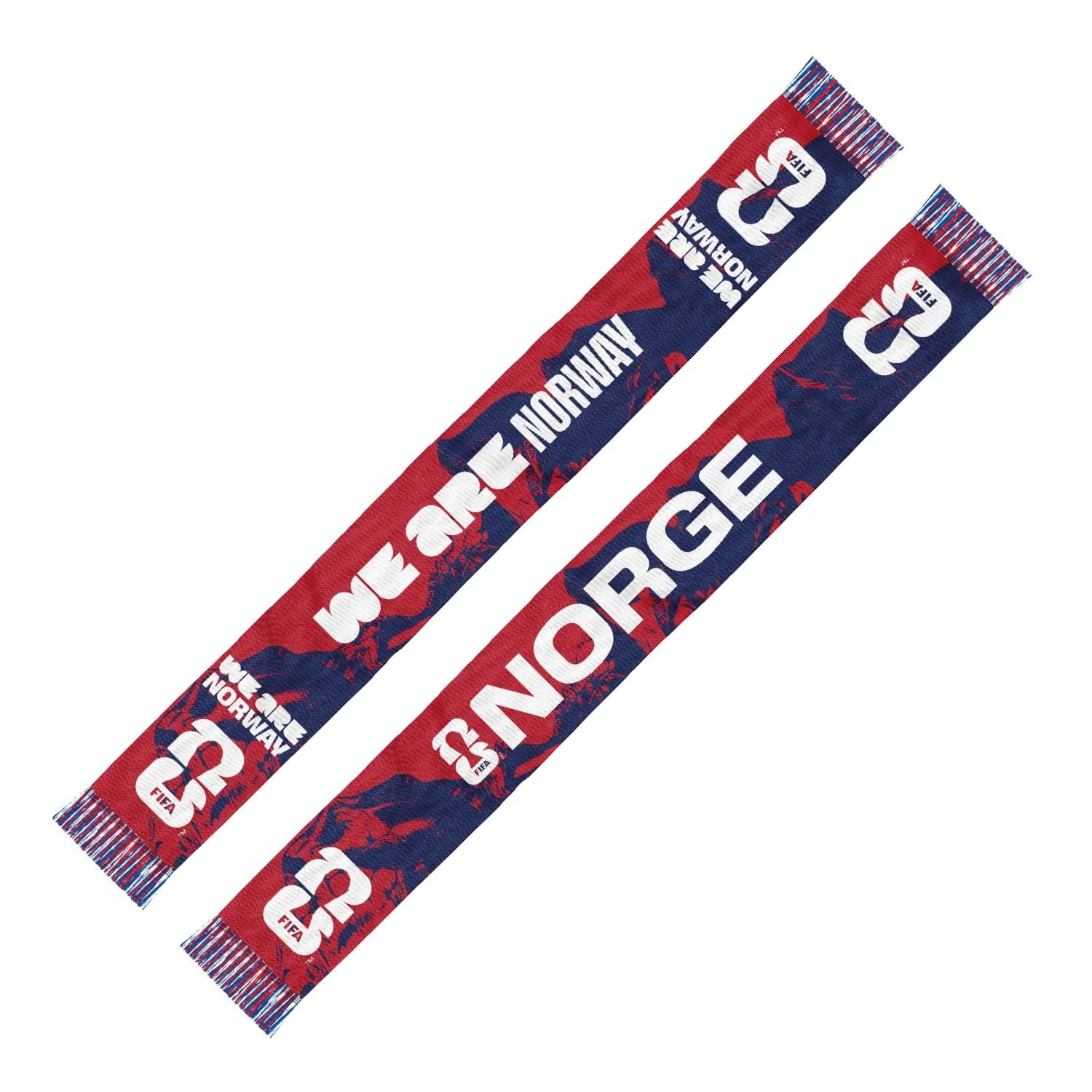 2026 Soccer Fan Collection 'We Are' Norway Scarf