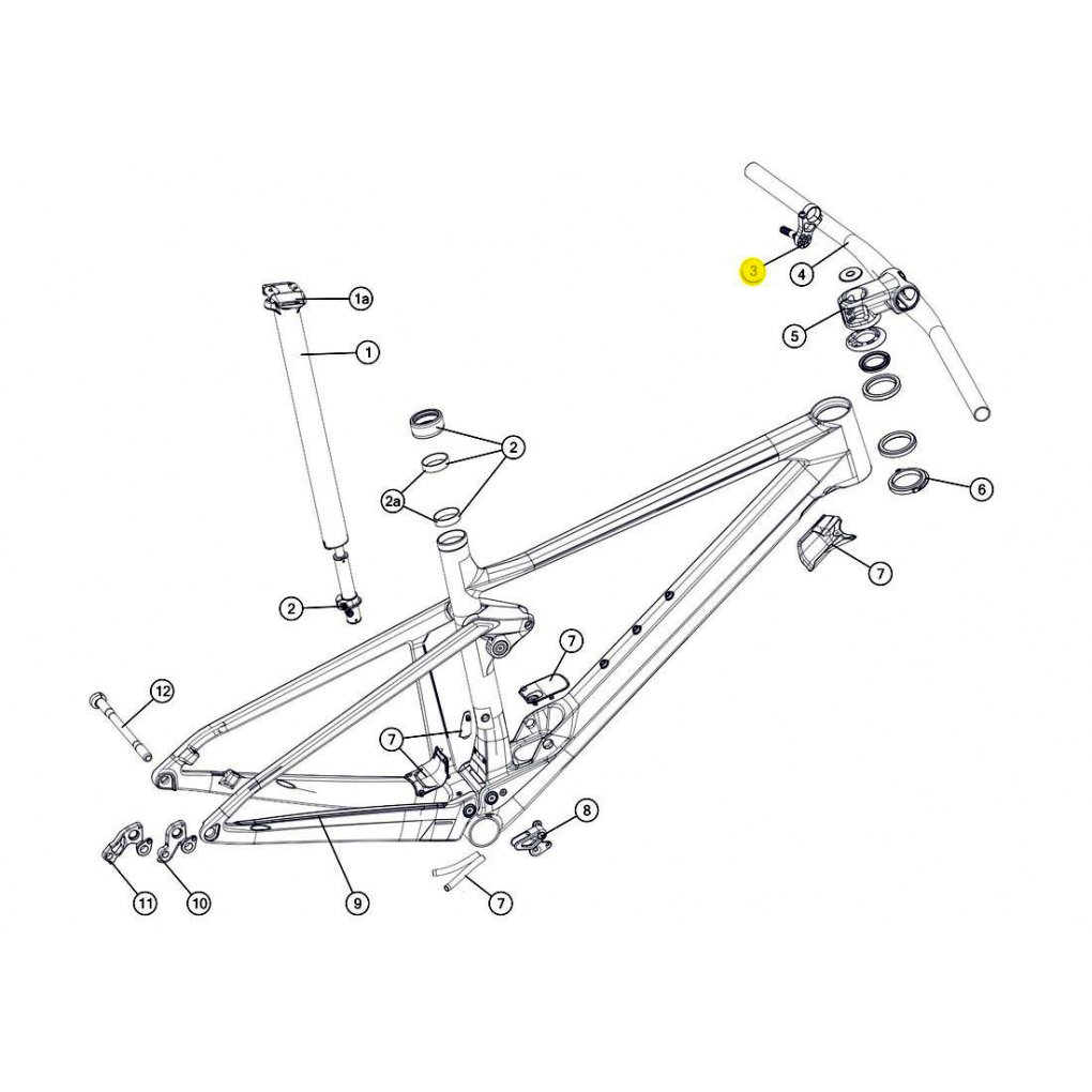 BMC Dropper Post Remote Lever for Fourstroke 01 - 301768