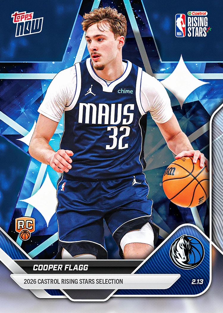 2026 Rising Stars Set - NBA Topps NOW® - 22 Card Set