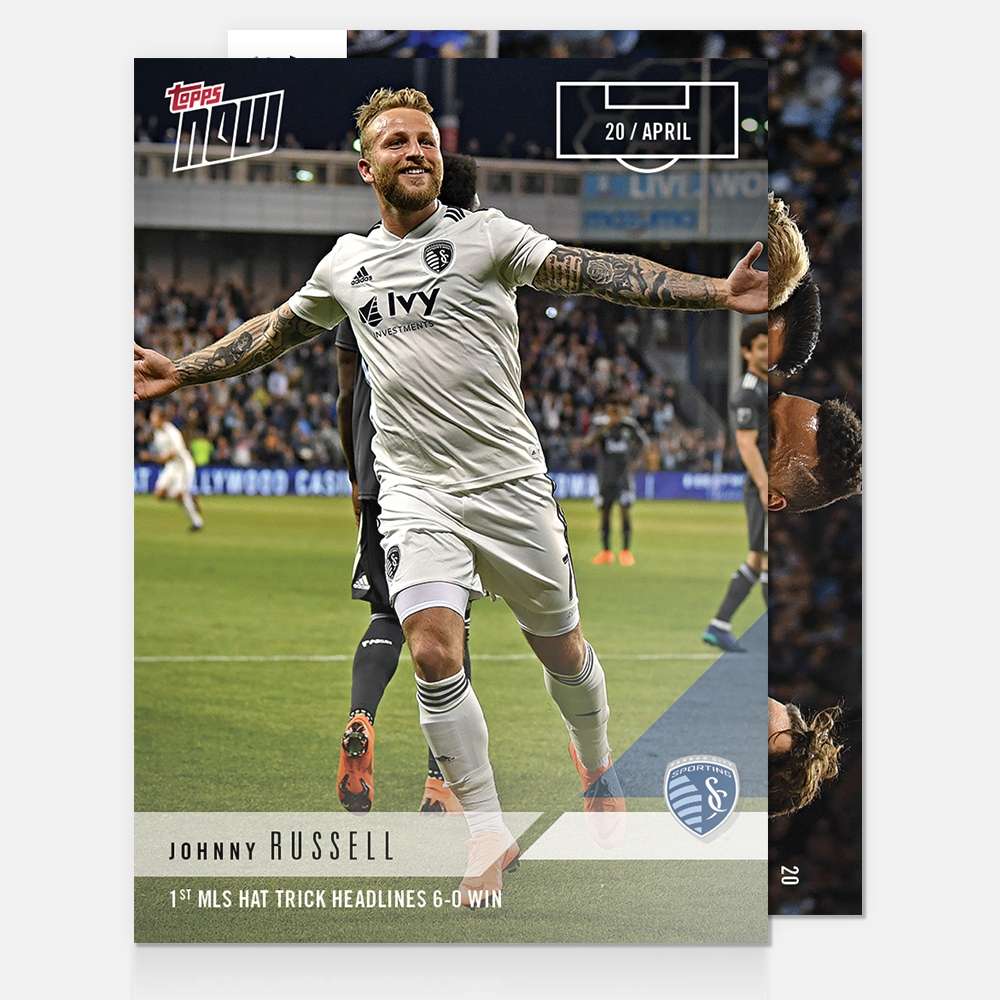 Johnny Russell MLS TOPPS NOW® Card 20 - Print Run: 35