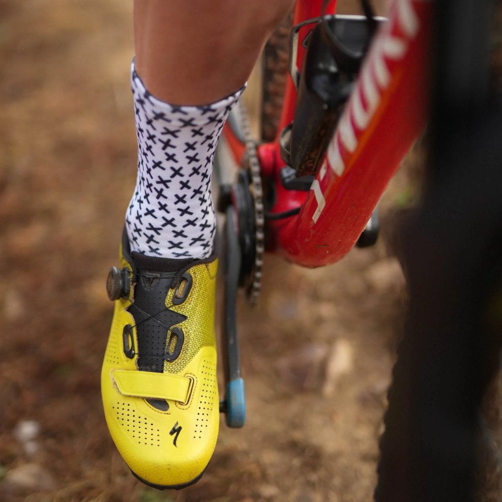 Sox Footwear Monochrome Socks - cross