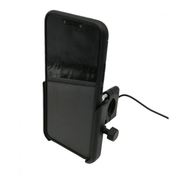 Brazoline universal aluminum smartphone holder with universal USBRef: 60115