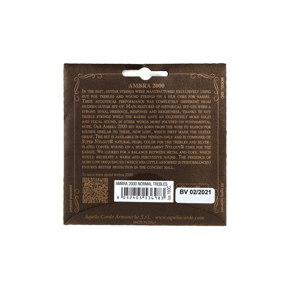 Aquila 150C Ambra 2000 Classical – Thomann Ireland