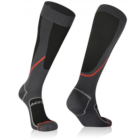 Chaussettes MX Acerbis NO WET SOCKS BLACK/GREY - Noir / GrisRef : AE3162