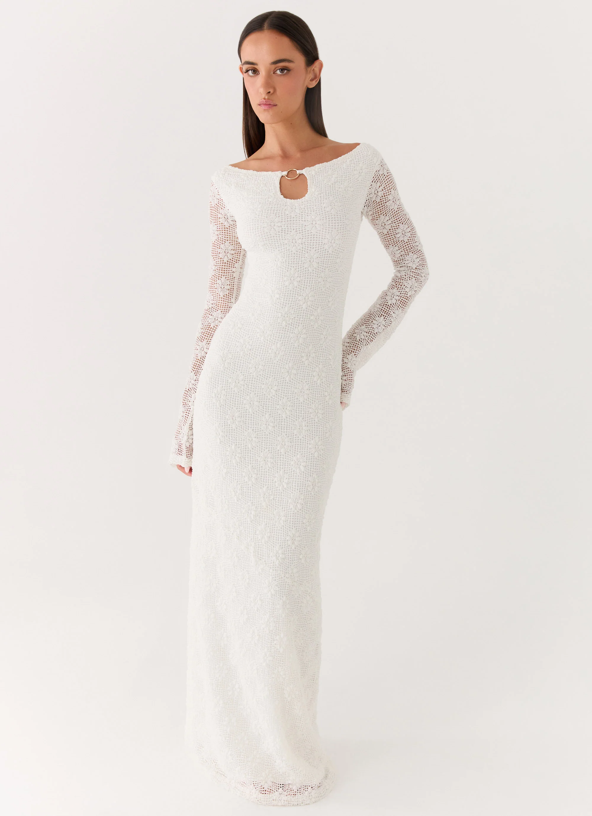 Theresea Maxi Dress - White