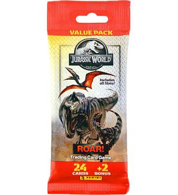 Panini Jurassic World ROAR Trading Cards - Fatpack Box