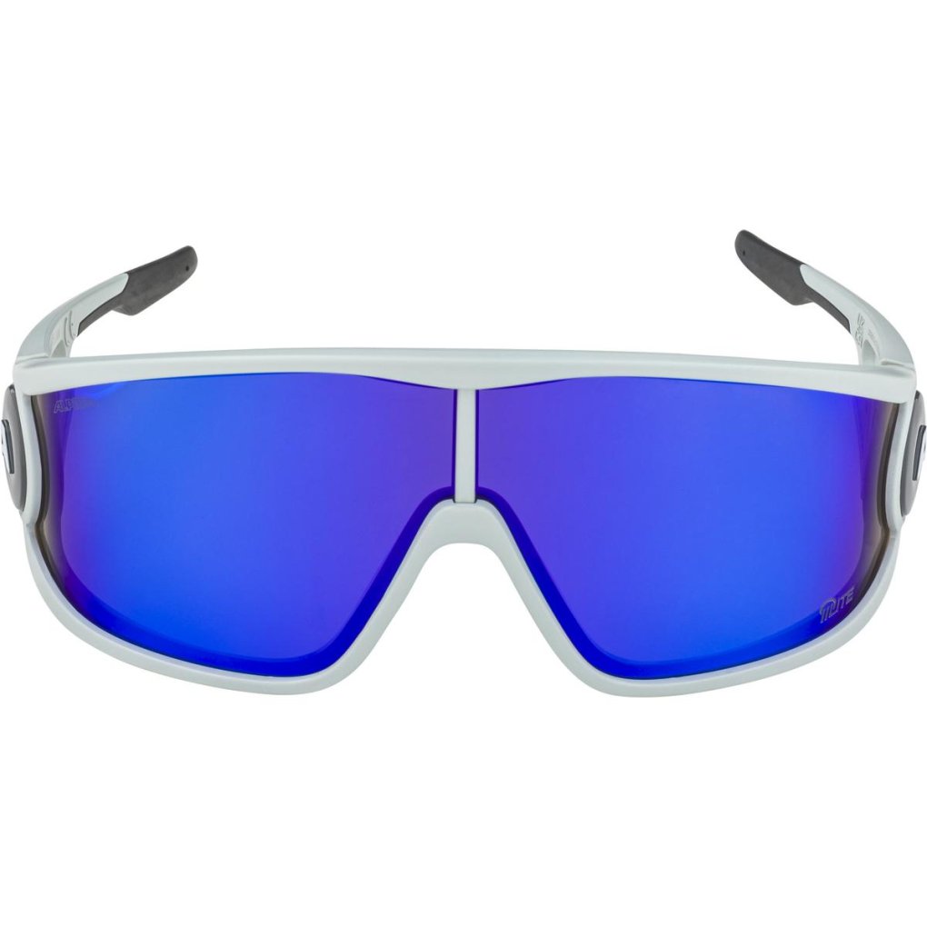 Alpina Legend Q-LITE Glasses - smoke-grey matt/mirror blue