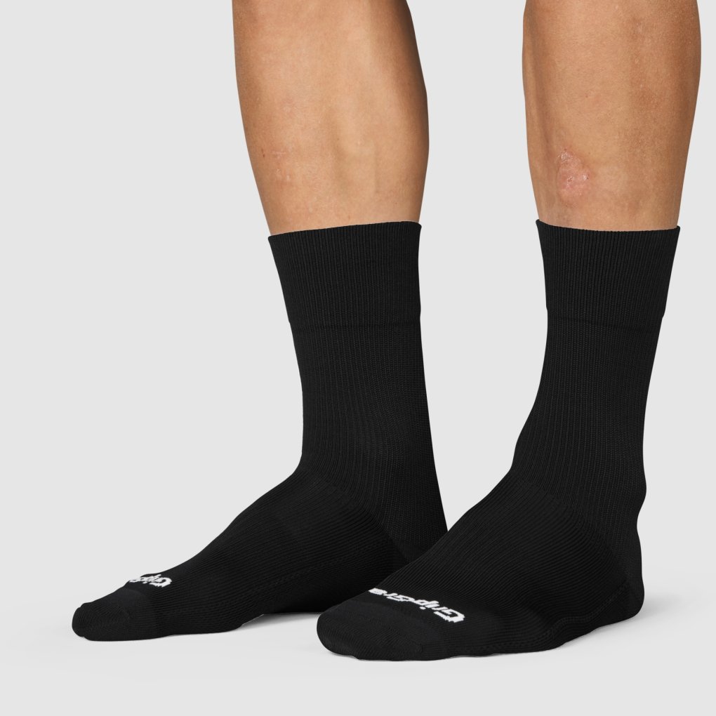 GripGrab EXPLR Regular Cut Socks - Black