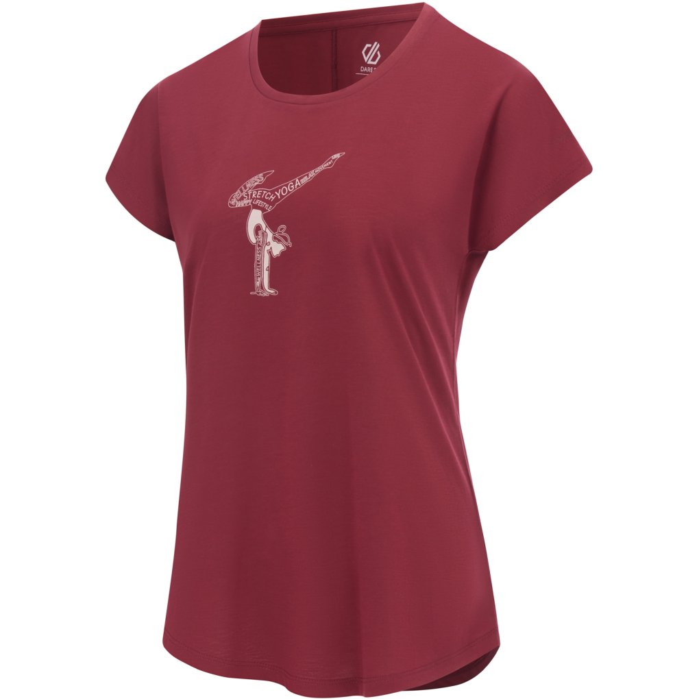 Dare 2b Serenity Tee Women - ZJE Tibetan Red