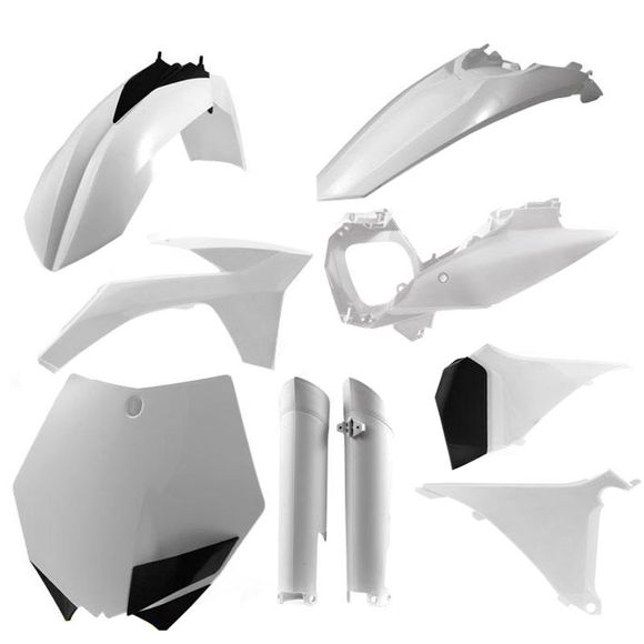 Acerbis Full Plastic Kit in WhiteRef: AE0879 / 0016874.030