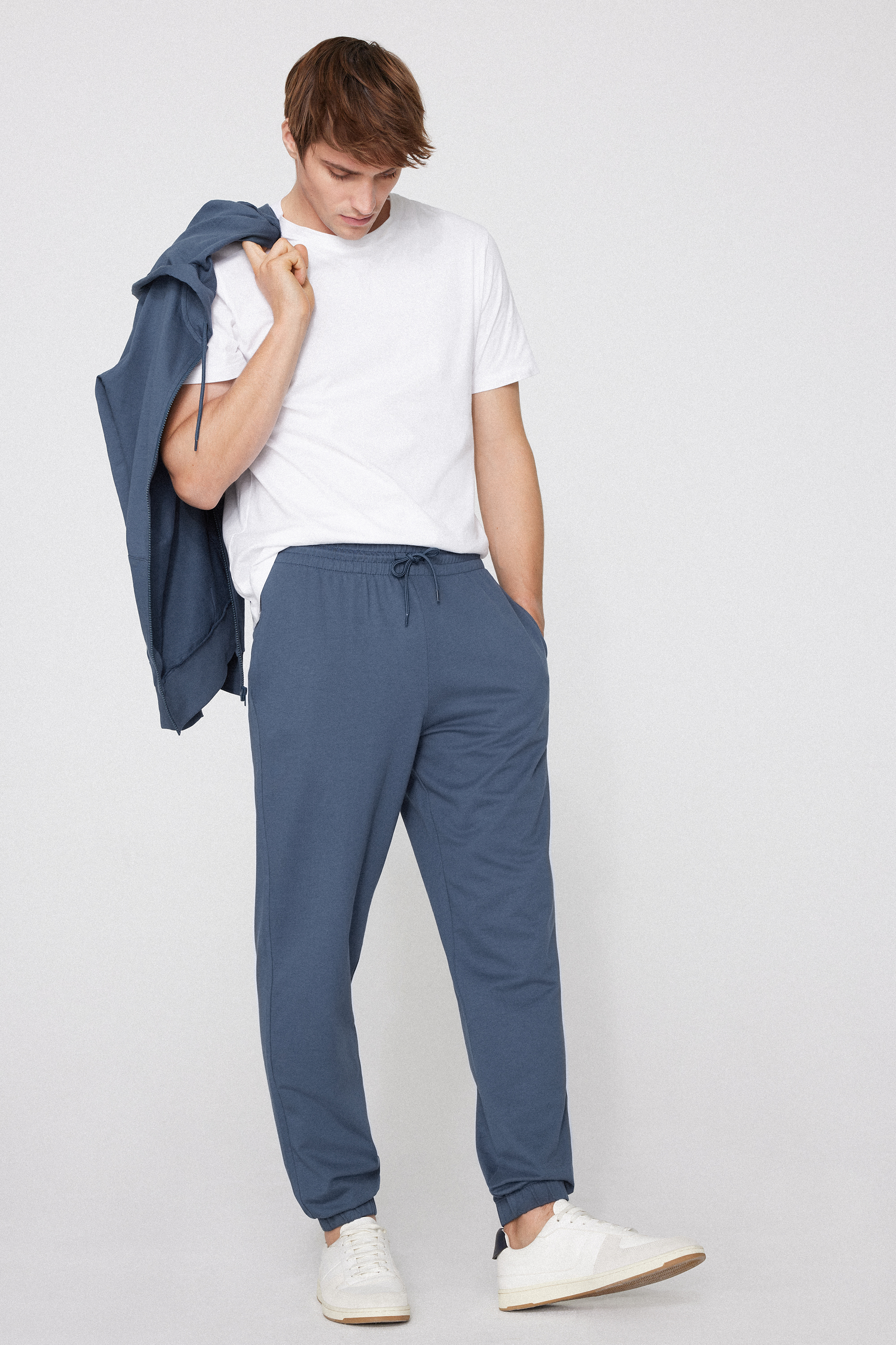 Fleece Trousers with Pockets