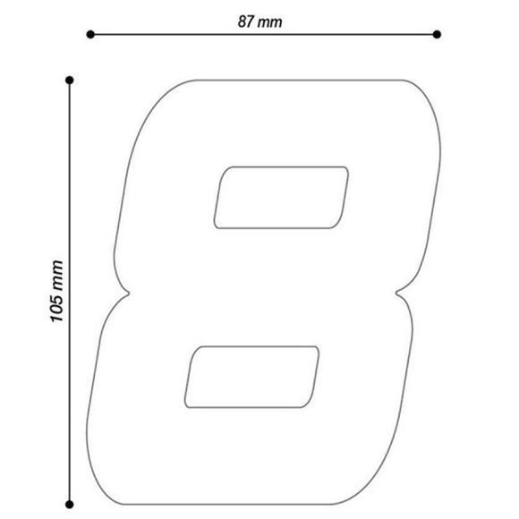Barracuda 0 Universal Numbers - BlackRef: bar0579 / n400/0