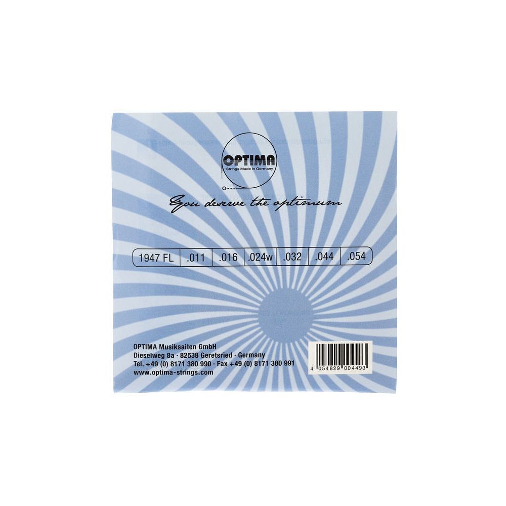 Optima 1947 FL Jazz Swing Flatwound – Thomann Ireland