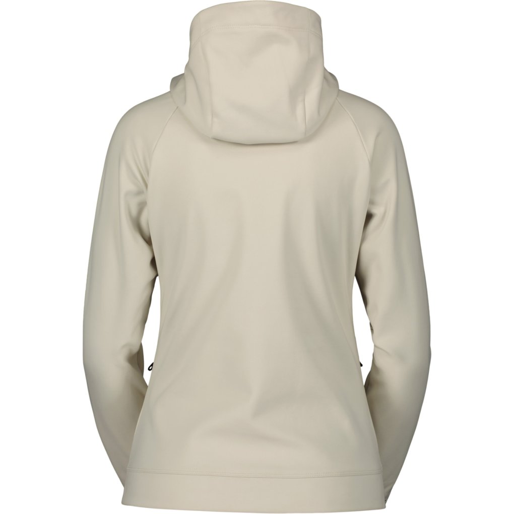 SCOTT Defined Warm Zip Hoody Jacket Women - dust white