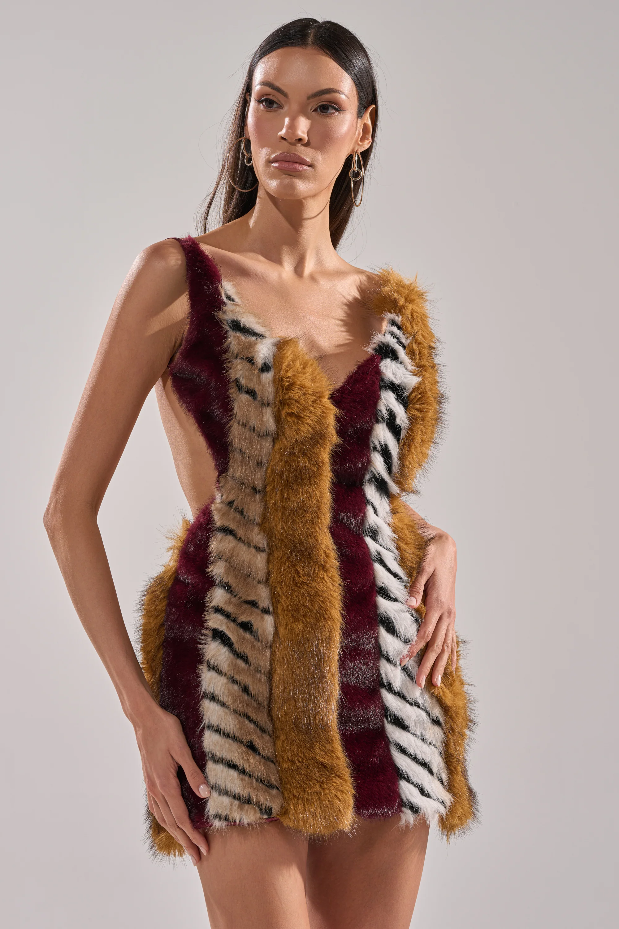 Animalistic Mini Dress