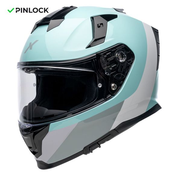 Casque intégral Dexter MIRAGE ZEPHYR - Bleu / BlancRef : DX0744