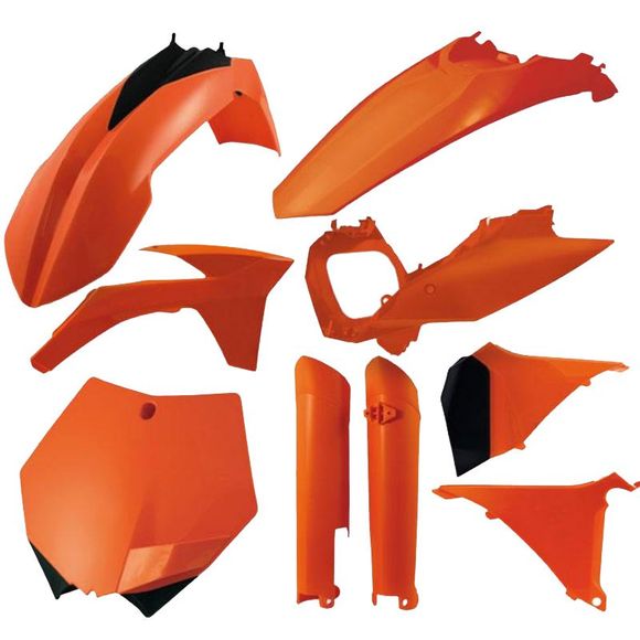 Acerbis Full plastic kit orange colorRef: AE0873 / 0015702.010