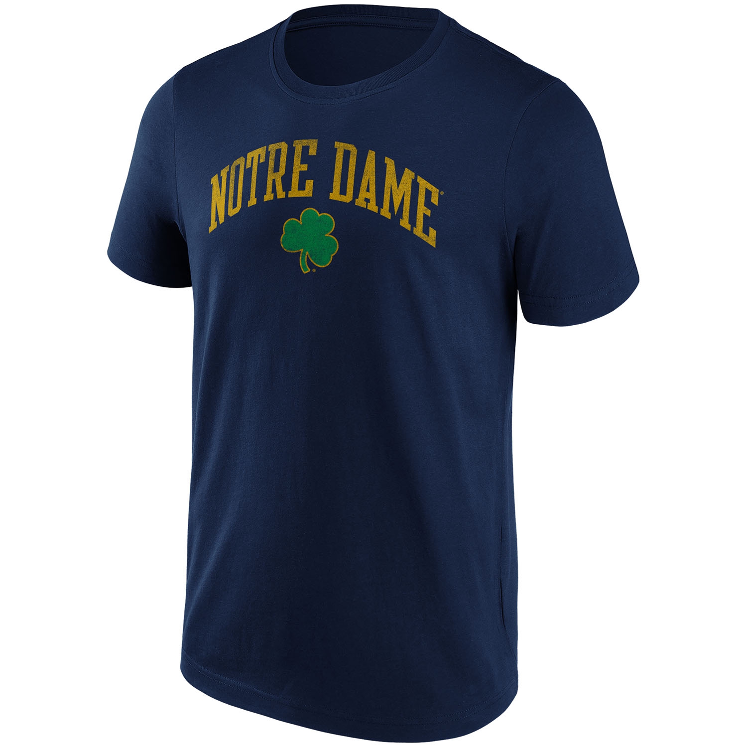 Notre Dame Fighting Irish Arched NCAA T-Shirt Navy