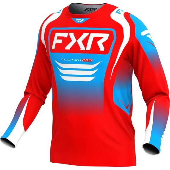 FXR CLUTCH PRO MX 25 2026 cross jersey - Red / WhiteRef: FXR0845
