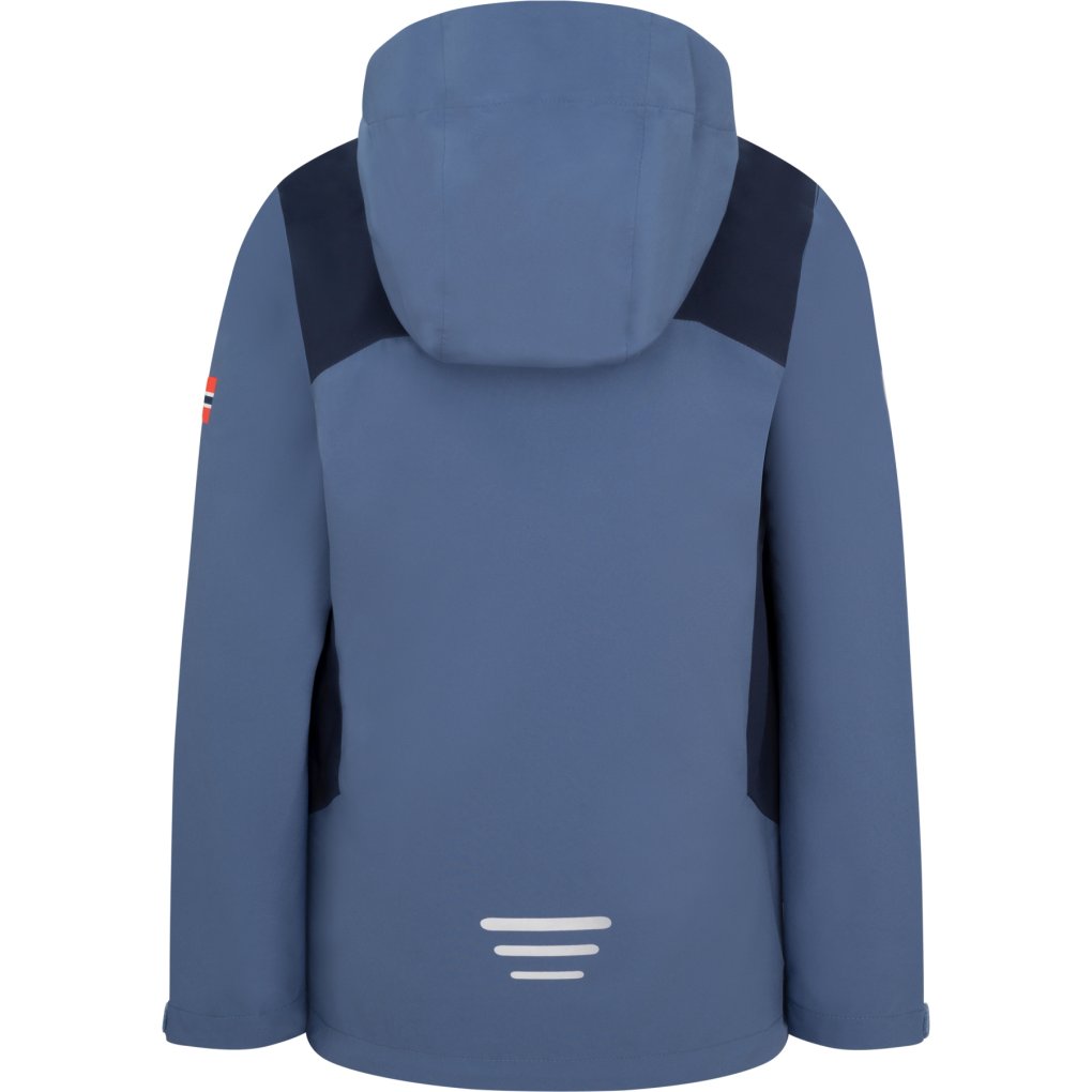 Trollkids Gjende Jacket Girls - Lotus Blue/Navy
