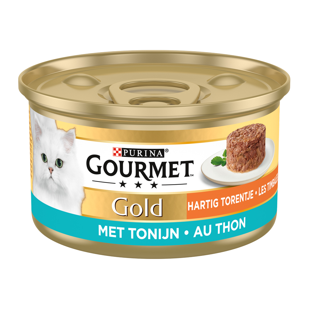 Gourmet Gold Savoury Turret - Beef - 24 x 85 g