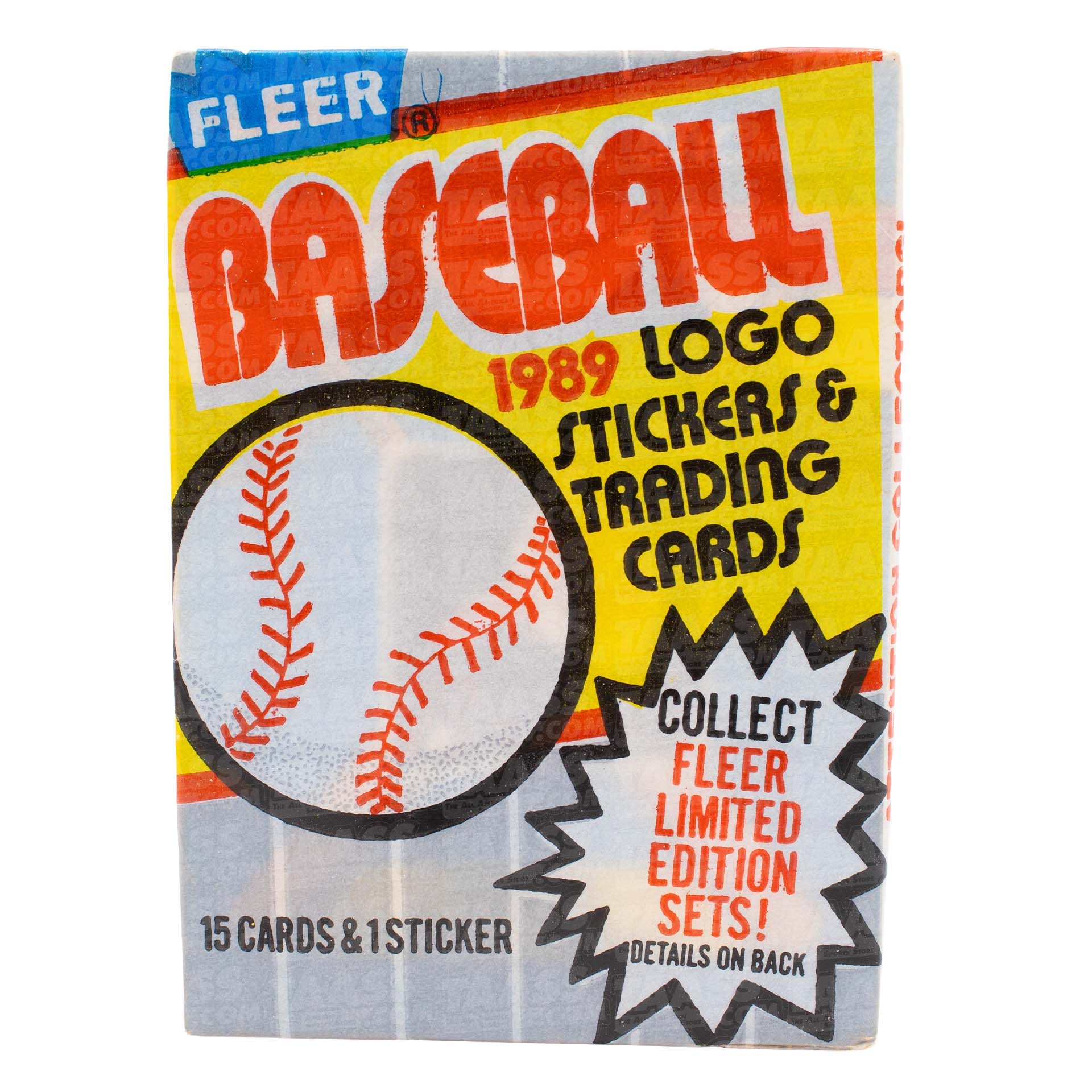 1989 Fleer Baseball Vintage MLB Hobby Pack