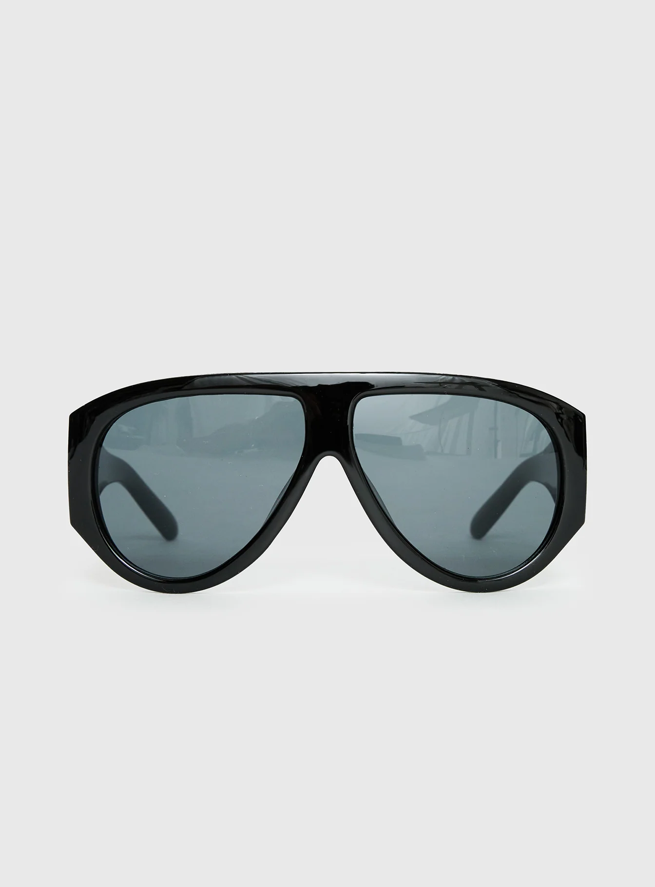 Nobody But You Oversized Sunglasses Black