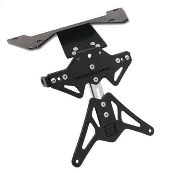 Barracuda Black License Plate Holder - BlackRef: bar0320 / sn6104-bn