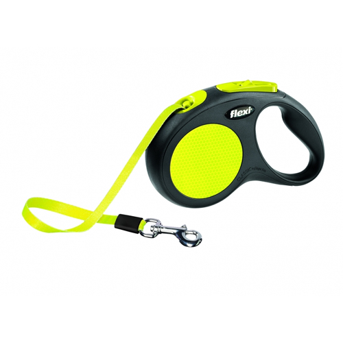 Flexi Retractable Neon Classic - Tape Leash - Small