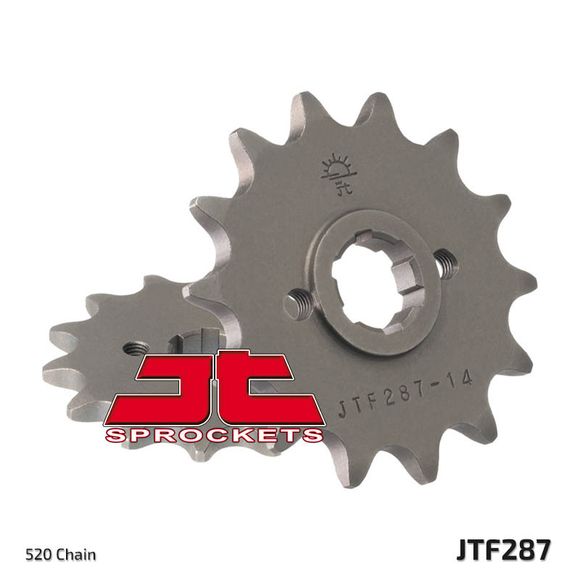 JT. Steel Standard 287 - 520 Countershaft SprocketRef: Jtc01112A / 1077327001