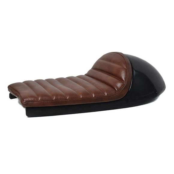 Universal Brazoline cafe Racer Comfort Seat - Universal - BrownRef: BRZ0089