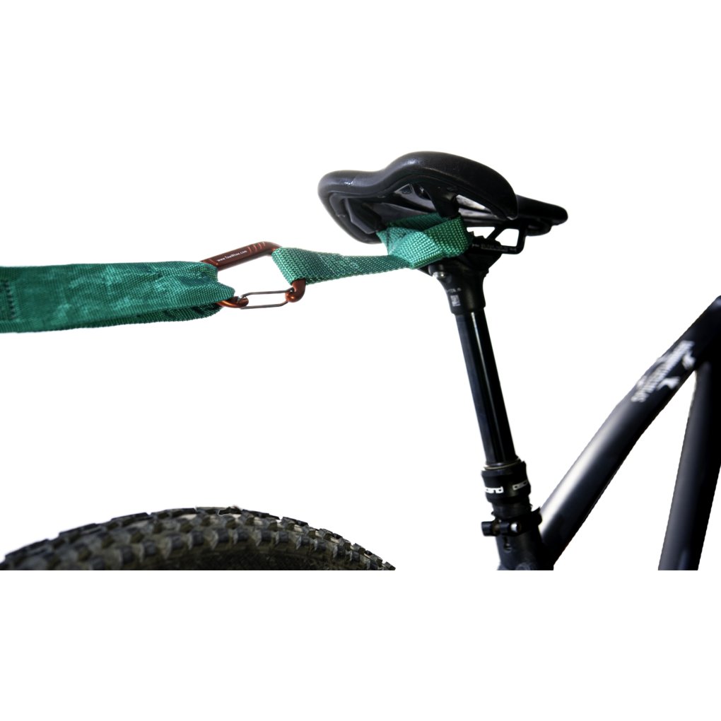 TowWhee Quick Loop W/Small Carabiner Tow Strap - Green