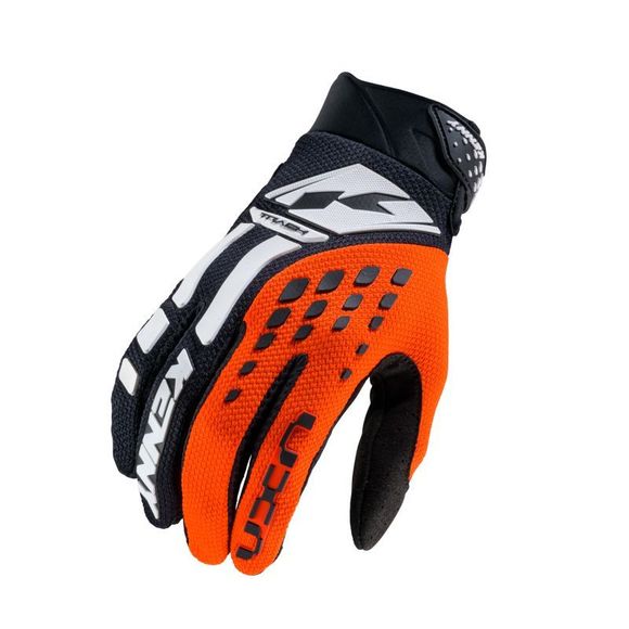 Kenny TRACK 2025 cross Gloves - Orange / BlackRef: KE2419