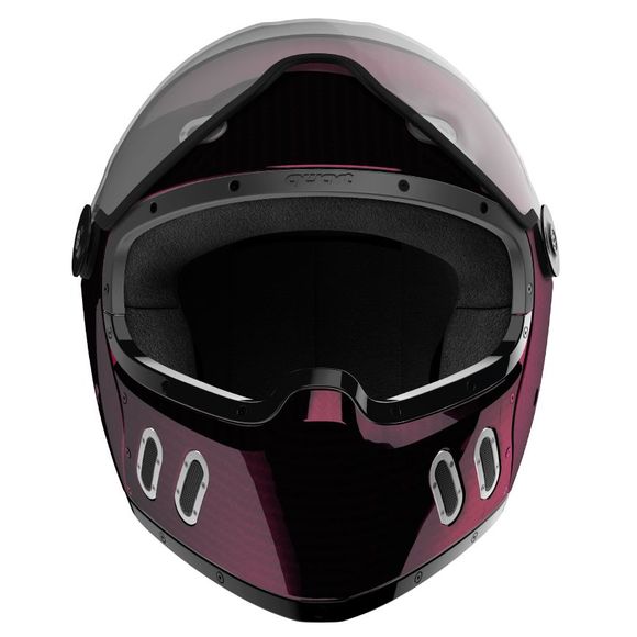 Qwart PHOENIX 14 CARBON Full-Face Helmet — Red/PurpleRef: Qwa0008
