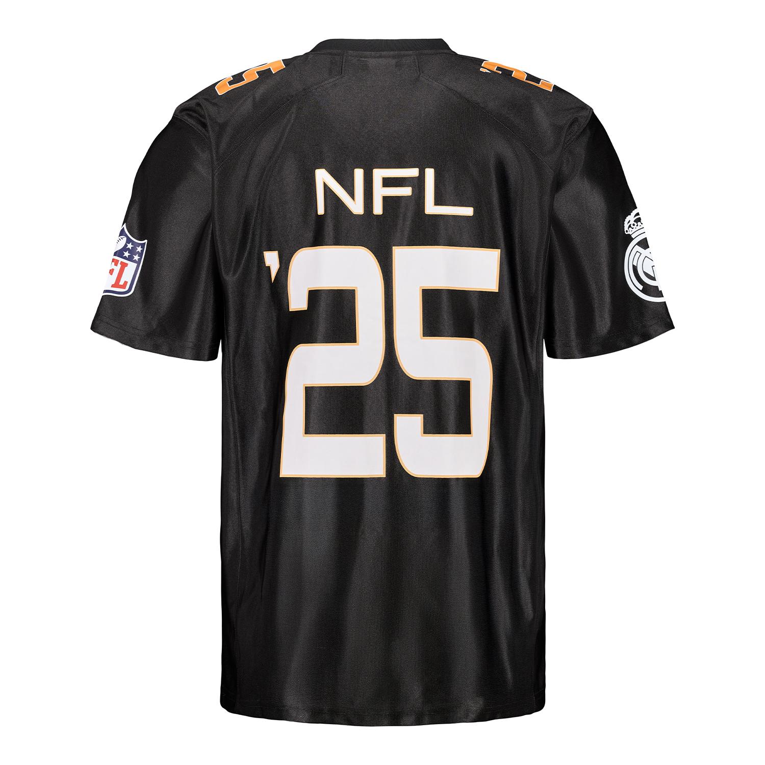 Mens Real Madrid x NFL Shirt Black