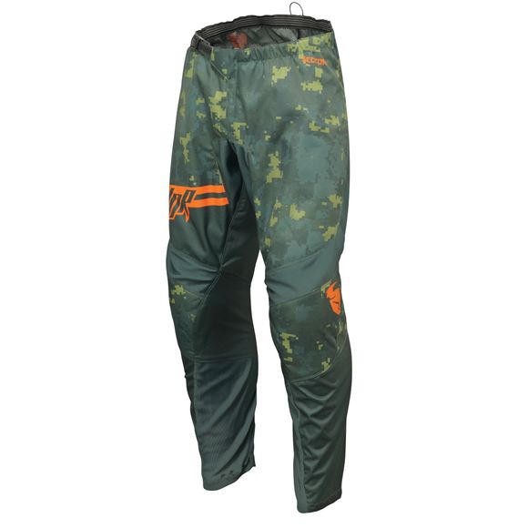 Pantalon cross Thor SECTOR DIGI YOUTH - Vert / BlancRef : TO2989