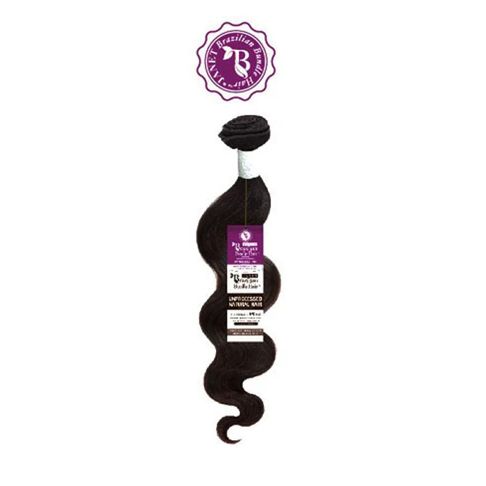 Janet Collection Brazilian Bundle 100% Natural Virgin Remy Human Hair Weave - NATURAL BODY 14-28