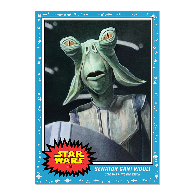Topps UK - SW Living Set Card #449 - Senator Gani Riduli