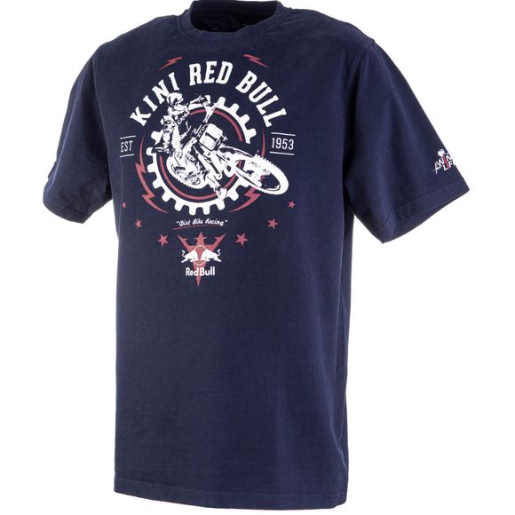 Kini Red Bull GEAR NIGHT SKY short-sleeved t-shirt - BlueRef: KRB0036