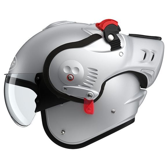 ROOF BOXER ALPHA modular helmet - White / GrayRef: RO0363-C41712
