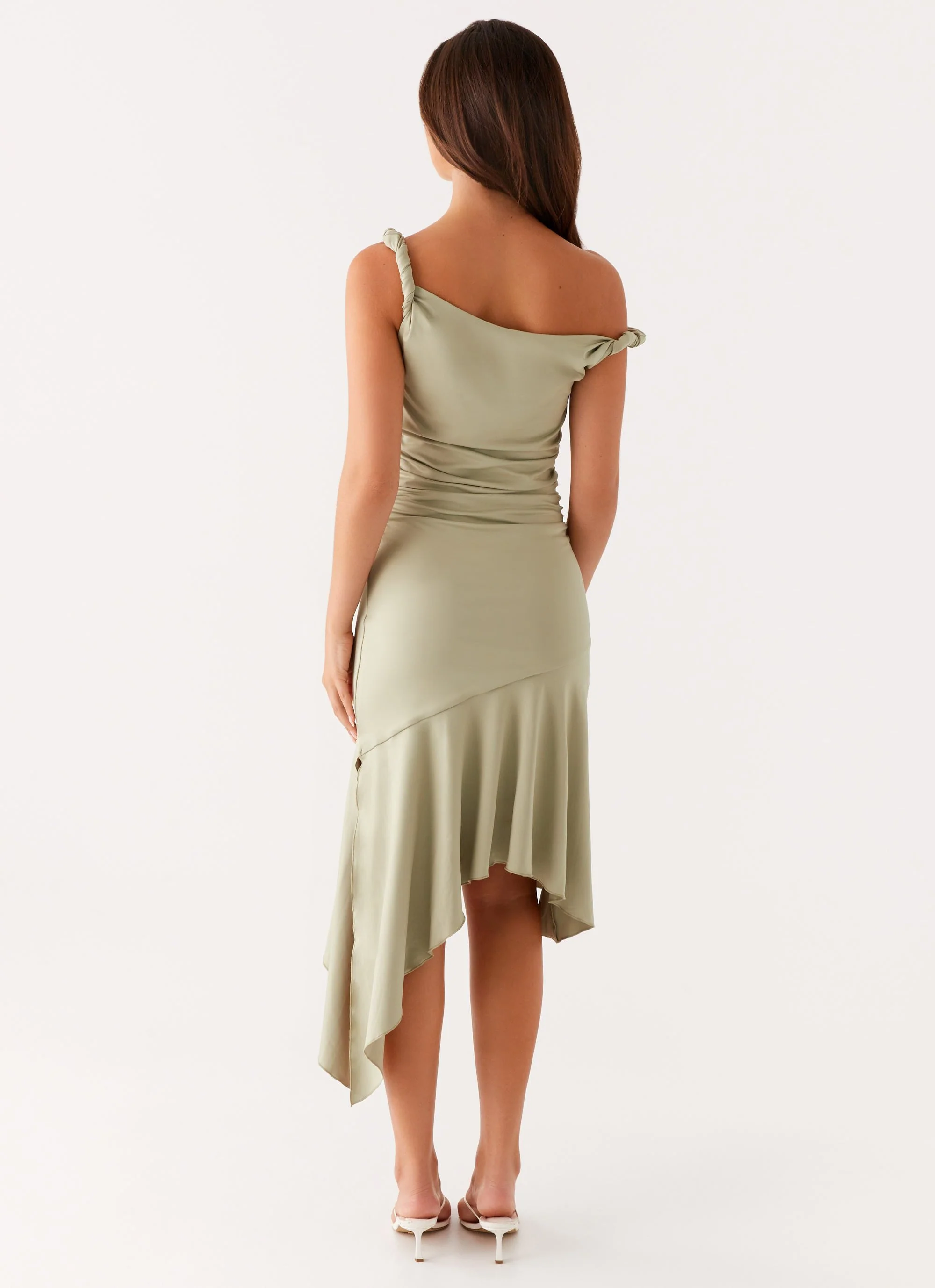 Huntah Midi Dress - Sage