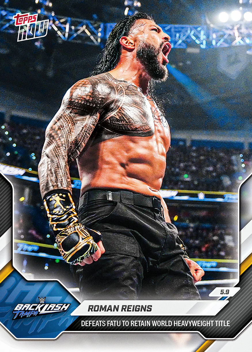 Roman Reigns - 2026 WWE Topps NOW® - Card 59 - PR: 892